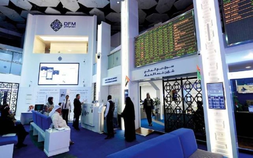 ارتفاع المؤشر العام لسوق دبي المالي بختام تعاملات جلسة اليوم 